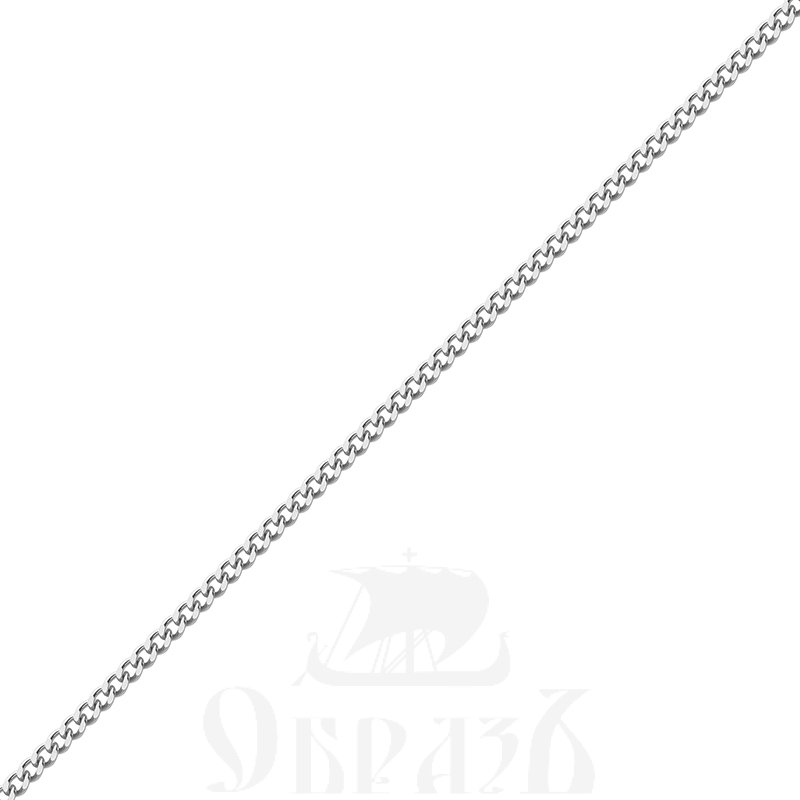 цепь плетение "панцирное" с алмазной огранкой серебро 925 пробы (арт. 9007050)